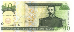 10 Pesos Front In Circulation 2002
