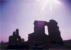 Sandal Castle Sunset