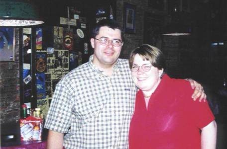 Richard & Alison In One Of The Bars